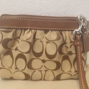 Coach wallet on string